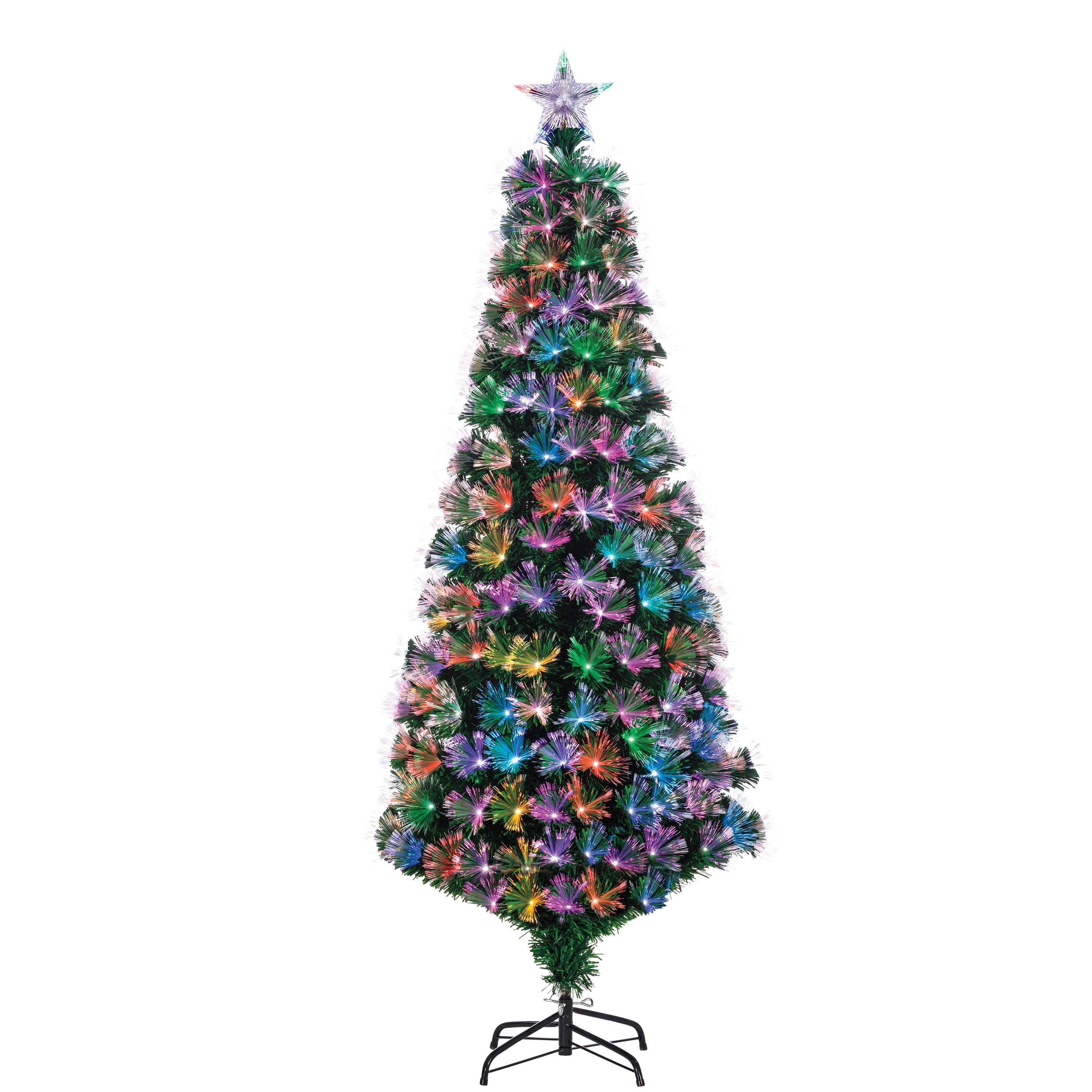 Gerson 6Foot High Fiber Optic ColorChanging Tree
