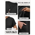 thumbnail image 4 of MOYIKO 2 Piece Sets for Women Summer Matching Lounge Sets Casual Airport Travel Vacation Outfits, 4 of 7