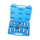 thumbnail image 4 of Juego de 12 piezas de dados con punta estriada, herramienta de mantenimiento portátil, repuestos de utilidad, accesorio resistente, kit de reparación, 4 of 9
