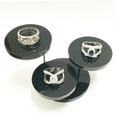 thumbnail image 2 of CIMAXIC 2Pcs Black Rotating Jewelry Stand with Three Layer Tray for Necklace Storage, 2 of 8