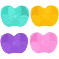 thumbnail image 1 of Alfombrilla de silicona para brochas de maquillaje Alfombrilla de limpieza de brochas de maquillaje Alfombrilla de limpieza de brochas de maquillaje Ventosas para Pinceles de Maquillaje y Co JFHHH pequeña, 1 of 5