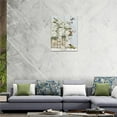 thumbnail image 4 of Farm Flower Bathroom Decor Wall Art Rustic Farmhouse Floral Hummingbird Just Breathe Wooden Pictures Wall Decor Canvas Painting Prints Artwork Home Decorations Framed for Bedroom Kitchen 12"x16", 4 of 6