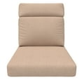 thumbnail image 4 of Covers & all Olefin High Back Chair Cushion Foam Seat and Polyfill Back UV Proof Chair Cushions, 4 of 7
