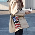 thumbnail image 5 of FOR U DESIGNS American Flag Water Bottle Carrier Bag for Women Men Student Water Bottle Pouch for Boys Girls Water Bottle Holder with Strap Insulated Water Bottle Cover, 5 of 7