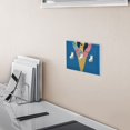 thumbnail image 5 of Yayeee Toggle Light Switch Wall Plate 2-Gang 4.56"x4.48" Decorative Outlet Cover, Colorful Ice Cream Cat, 5 of 7