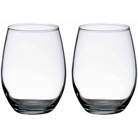 Lillian Rose Set of 2 Stemless Wine Glasses (Best French Rose Wine 2019)