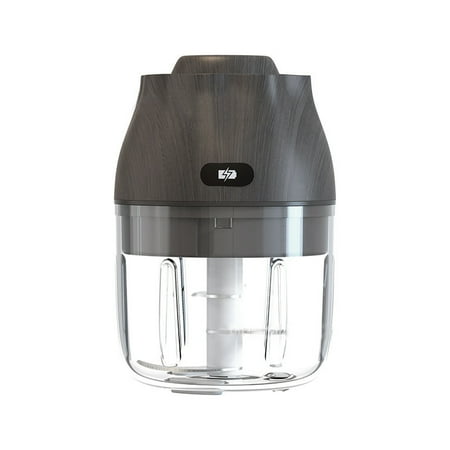 

Chamat Electric Garlic Chopper Vegetable Salad Meat Chopper Waterproof Food Grinder Mincer Mixer USB Charging 250ML B
