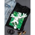 thumbnail image 3 of Shamrock's ICEE Bear Fun - Lucky St.Patrick's Day Graphic Women's T-shirt, 3 of 4