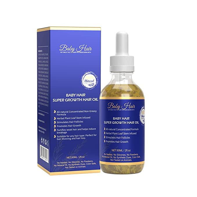 Baby Hair, Super Growth Oil The Ultimate Formula for Fast and Best Hair Growth, Best Hair Oil