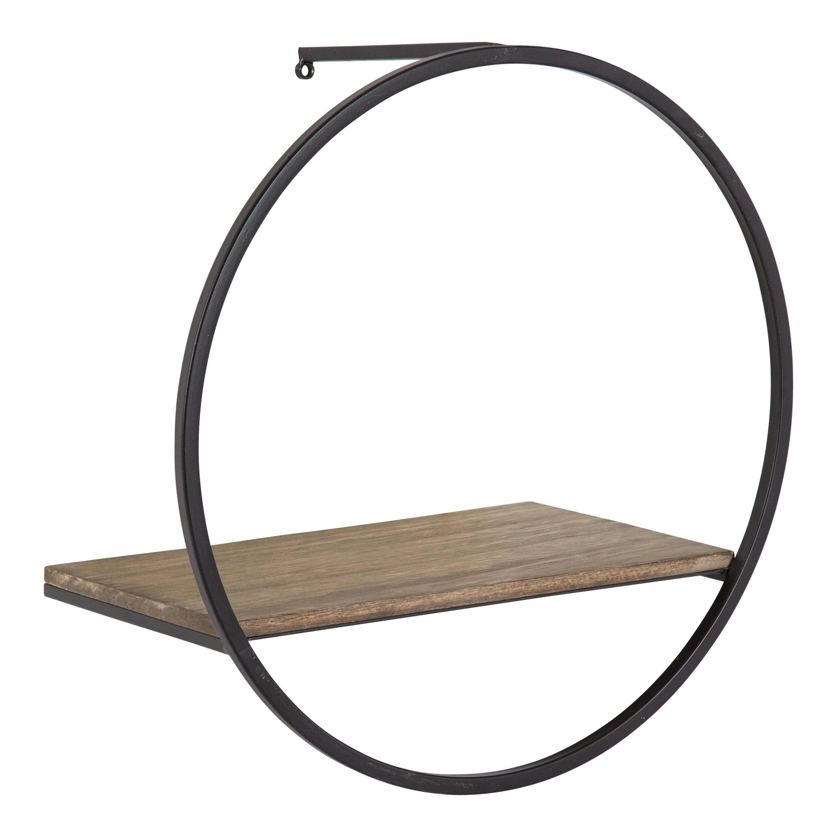 Kate and Laurel Wicks Modern Farmhouse Large Floating Wall Shelf