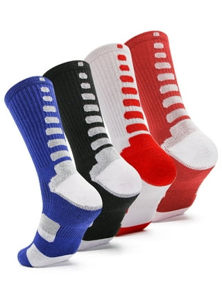 New Sports Anti Slip Soccer Socks Cotton Football Men Grip Socks Calcetines  1 Pair 