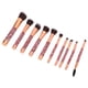 thumbnail image 1 of Juego de 10 Brochas de Maquillaje Cerdas Suaves Kits de Herramientas de Cosméticos Portátiles Kit de Maquillaje para Polvo Sombra de Ojos Rubor Cejas con Bolsa de ANGGREK  Otros, 1 of 8