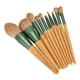 thumbnail image 5 of Juego de brochas de maquillaje ANGGREK 10 Piezas de Madera Cerdas de Fibra Artificial, 5 of 7