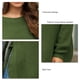 thumbnail image 4 of Suéter de punto NikouMX para mujer largo de otoño S M L XL, 4 of 5