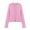 Pink #808, variant on Bovemsi Womens Sweaters Cozy Woman Solid Color Layered Decorative Knitted Jacket With Black Edge Business Casual Sweaters