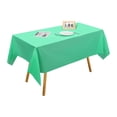 thumbnail image 5 of Disposable Rainbow Tablecloth Colorful Rectangle Table Cover Large Size 183Cm X 137Cm Waterproof Spillproof High Opacity Easy Dispose For Rainbow Party Birthday Wedding, 5 of 6