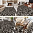 thumbnail image 5 of Abstract Contemporary, Area Rug 5x8 FT, Non Slip Bedroom Throw Carpet, Solid Minimalist Geometric Washable Soft Floor Carpet Non-Shedding Rug for Living Room Nursery Dorm Office, 5 of 9