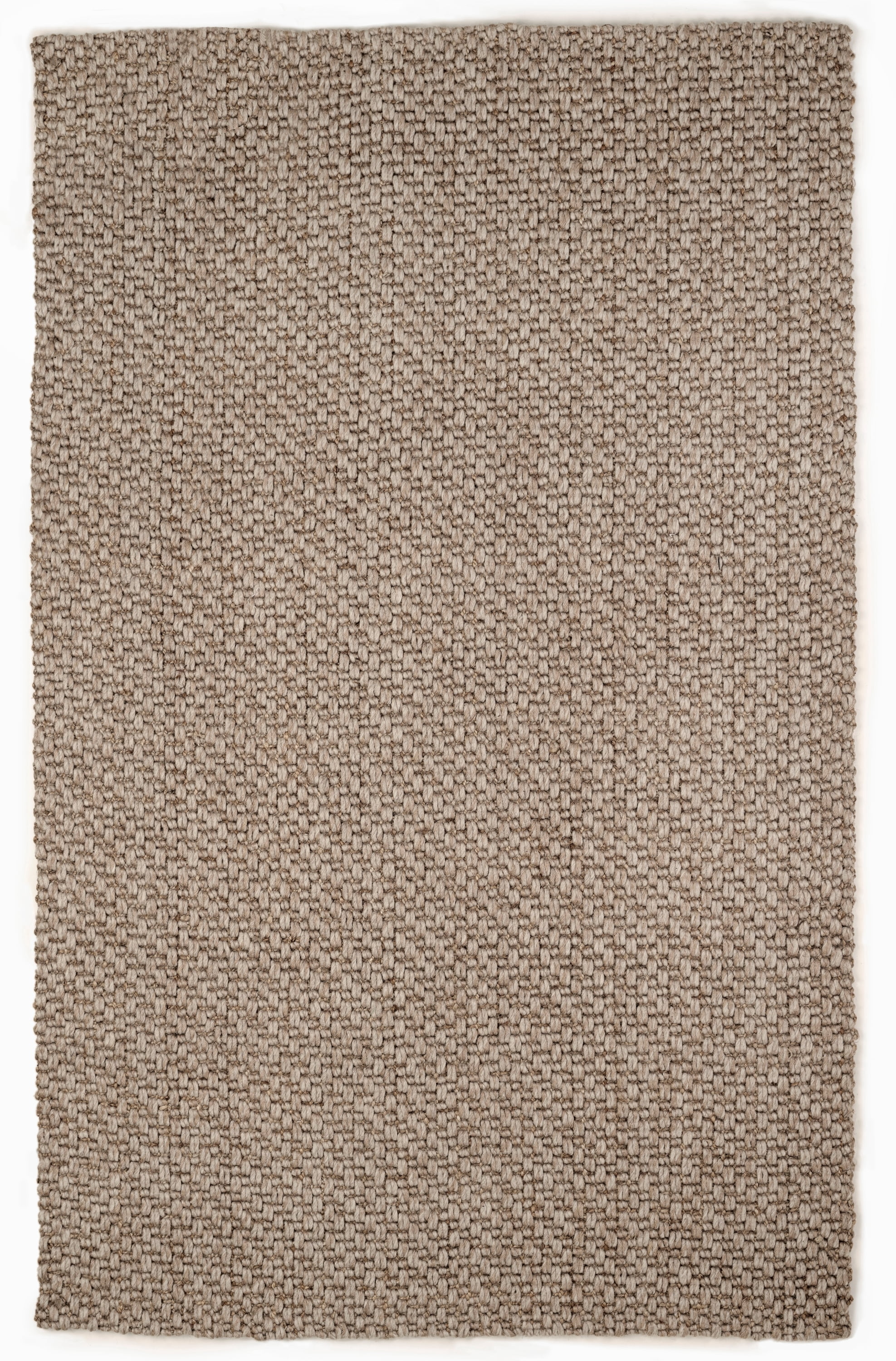 Anji Mountain Jute Area Rug AMB0316 Mumbai Cream Handspun Chunky 4' x 6' Rectangle