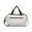 White, variant on HKEJIAOI Storage and Organization Clearance Travel Duffel Bag Sports Tote Gym Bag Shoulder Weeken Der Overnight Bag Wet Dry Separation Fitness Bag HandHeld OneShoulder Yoga Exercise