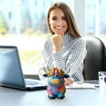 thumbnail image 5 of Neorosiri Colorful Highlands Cow Figurine - Whimsical Decorative Statue for Home and Office Décor - Perfect Gift for Cow Lovers and Collectors, 5 of 8