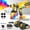 Machine + Battery *2 + Accessories (yellow)(A1), variant on 21V Cordless Paint Sprayer, HVLP High Pressure Spray Gun with Battery, Easy to Clean, for Home Furniture Fence Wall Door Decoration, Christmas Gift