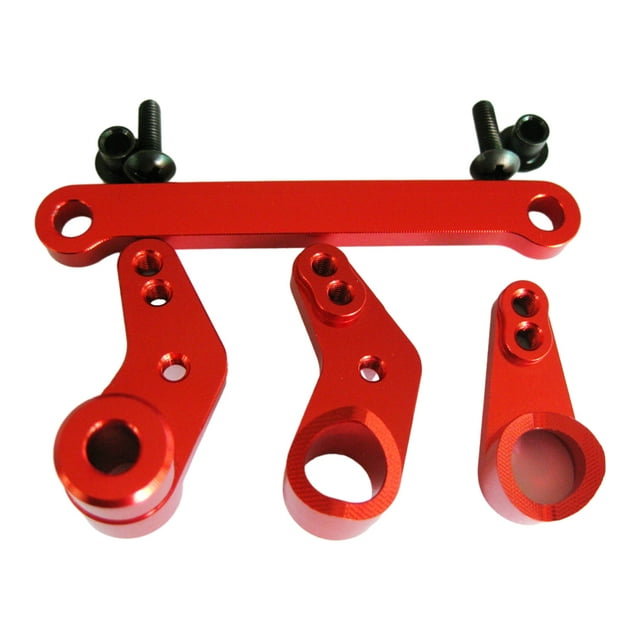 Xingzhi High Precision Steering Servo Saver Complete For 1/10 51805 53625 OFF-Road Red