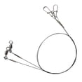 thumbnail image 2 of 2X Ligne de Leader en Fil de Titane pour Pêche avec Pivot Duo-Lock pour Predatoryfish, 2 of 9