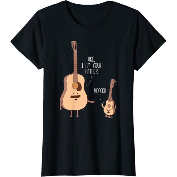 Uke I Am Your Father T Shirt Ukulele Guitar Music