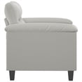 thumbnail image 5 of Bowery Hill Contemporary Single Sofa Chair in Light Grey Microfiber, 5 of 14