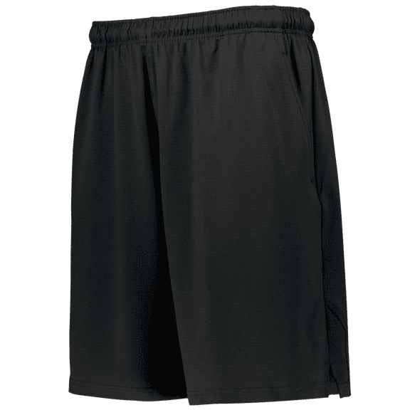 Men's Russell 660PMMK Dri Power Coaches Short (Black XL)