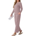 thumbnail image 6 of Cueply 2 Piece Sets for Women Outfits Casual Long Sleeve Lounge Matching Sets Clothing with Pockets, 6 of 9