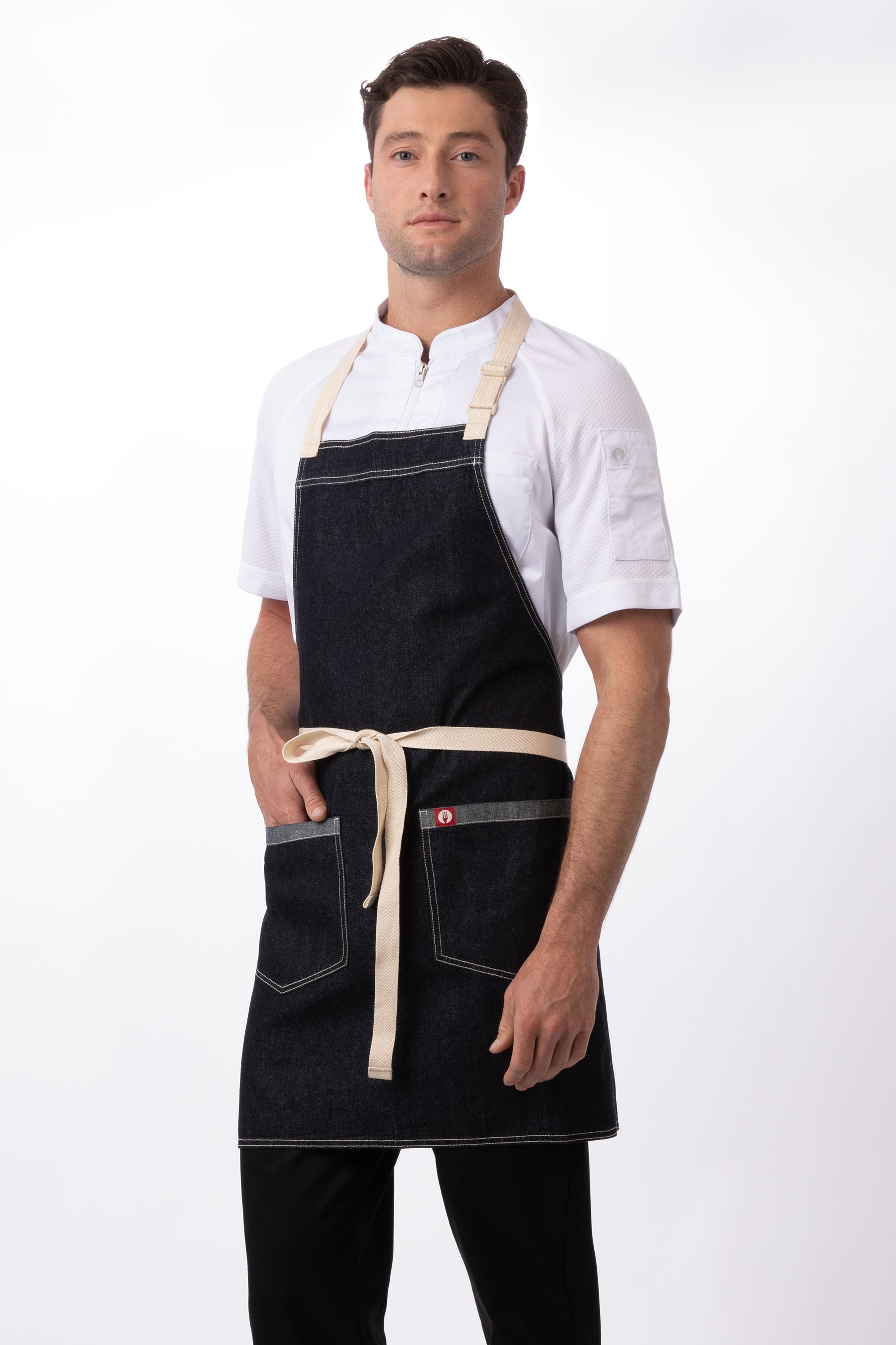 Chef Works Unisex Ridgewood Bib Apron (ABN06IBL0)