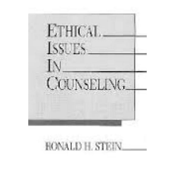 Ethical Issues in Counseling (Hardcover)