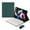 Dark green, variant on MATN Retro Keyboard and Mouse Combo compatible with iPad 10.2'' (7th & 8th Generation) - Touch Case Included