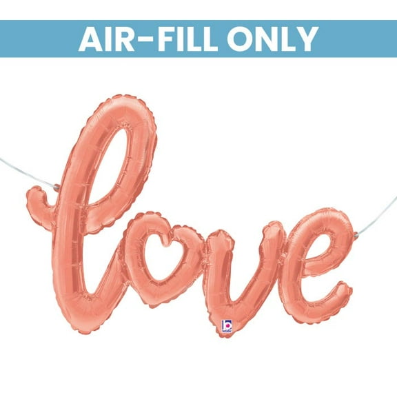 burton BURTON 47"Pkg Love Script Rose Gold