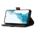 thumbnail image 3 of KAIYANG TJ Stand Shell para Samsung Galaxy M54 5G/F54 5G Funda de cuero genuino de vaca Funda tipo billetera para teléfono Estilo A Samsung Galaxy F54 5G Negro, 3 of 5