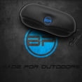 thumbnail image 2 of Funda para gafas de sol BLUPOND, carcasa semirrígida de EVA con gancho y clip, 2 of 6