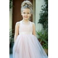 thumbnail image 5 of Ekidsbridal Girl Pageant Flower Girl Dress - Sequin Crossed Straps A-Line Tulle 173-A (Size: 4-12), 5 of 5
