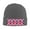 Deep Heather, variant on Union-Jack Flag Beanie Hat Men Women Warm Printed Cap Knit Beanies Hats Outdoor Winter Gray