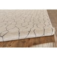 thumbnail image 4 of Feizy Lennox Modern Abstract, Ivory/Gray, 9'6" x 13'6" Area Rug Sheen Handmade Industrial Geometric Floor Rug for Living room Bedroom, 4 of 8