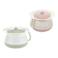 thumbnail image 3 of LOLIPPYY 2-Pack Portable Plastic Urinal Pail Pot with Compact Stable Design, Assorted Colors for Travel and Outdoor Use, 3 of 7