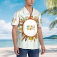 thumbnail image 5 of Goofa World Travel3 Hawaiian Shirt for Men, Unisex Summer Beach Casual Short Sleeve Button Down Shirts,Aloha Tropical Floral print shirt-3X-Large, 5 of 9