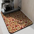 thumbnail image 2 of Red Maple Happy Fall Drying Mat Heat Resistant Drying Mat for Kitchen Counter Collapsable Coffee Bar Mat for Shop Countertops 18x24 Inches, 2 of 7