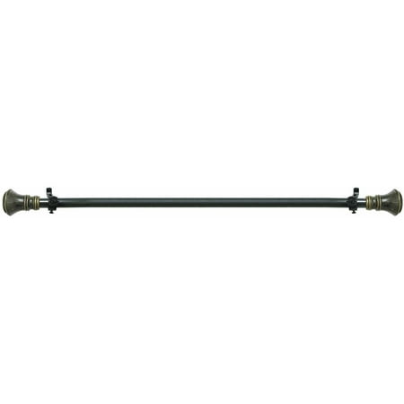 Buono II Decorative Curtain Rod and Finial, Laya