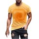 thumbnail image 1 of Camisetas de Manga Corta para Hombre Imprimir Deportes Camiseta de Cuello Redondo de Manga Corta, Blusa de Poliéster de Algodón Casual, 1 of 5