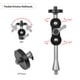 thumbnail image 2 of Soporte Andoer MA-95 Soporte de extensión de brazo mágico Adaptador de montaje de monitor Aleación de aluminio Conexión de tornillos de 1/4 pulgada Cabezal de bola flexible doble para montaje de luz L Abanopi  Soporte, 2 of 7