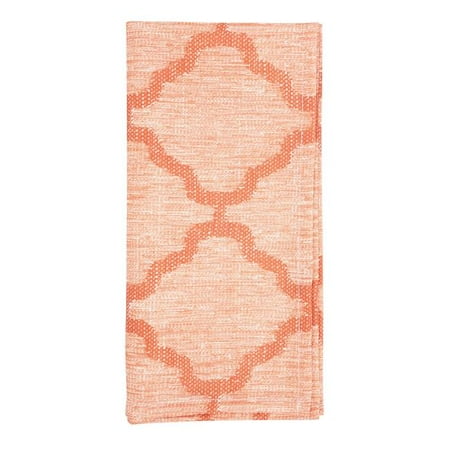 

Saro Lifestyle 6718.OR20S 20 in. Moroccan Napkins Orange - Set of 4