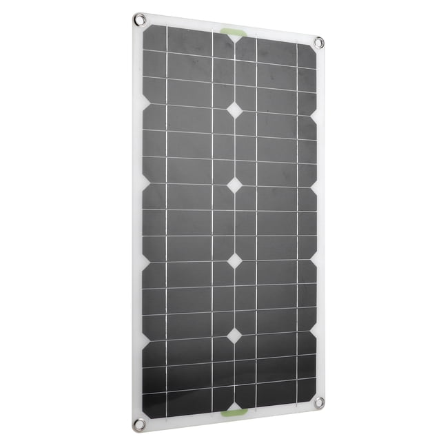 Panel De Celda Solar, Panel Solar USB Panel De Celda Solar Panel Solar Portátil Monocristalino, Salida USB De 180 W Para Teléfonos De Recarga ANGGREK No