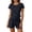 20-Black, variant on Plus Size Pajamas for Women Set 2 Piece Lounge Sets Short Sleeve Top and Shorts Y2k Pj Graphic Printed Sleepwear Ladies Nightwear