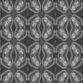 thumbnail image 1 of Ahgly Company Indoor Square Patterned Gunmetal Gray Area Rugs, 4' Square, 1 of 6